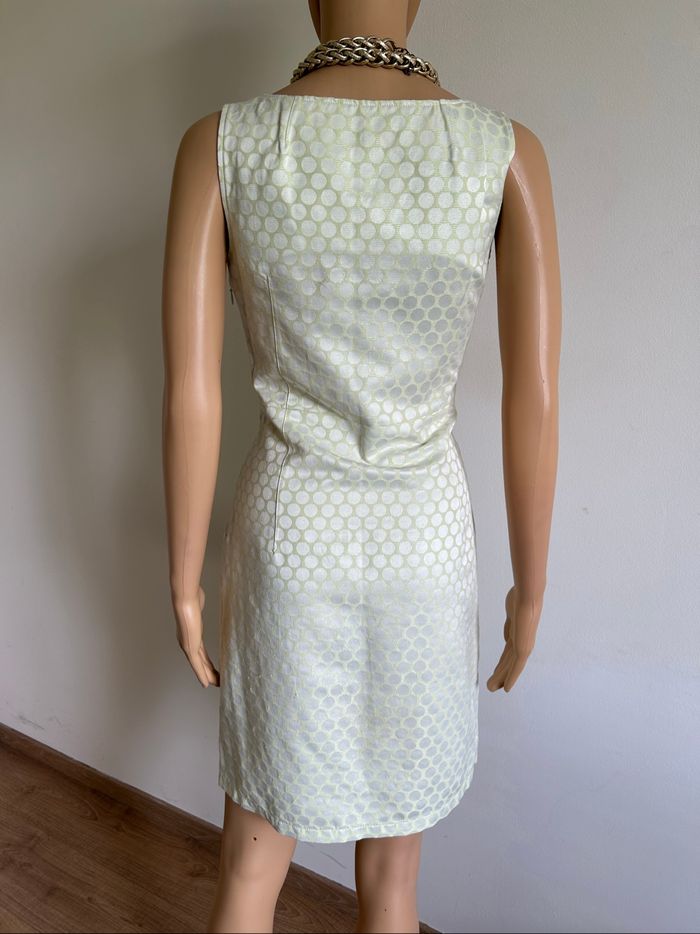 Robe blanche et jaune sans manches LolaLiza taille française 36 bon état - photo numéro 5