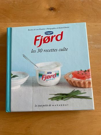Livre de recette yaourt Fjord - marabout