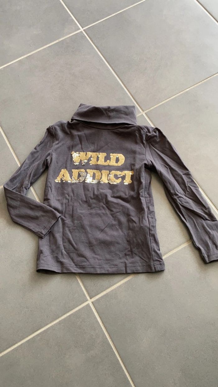 T-shirt col roulé 3 ans