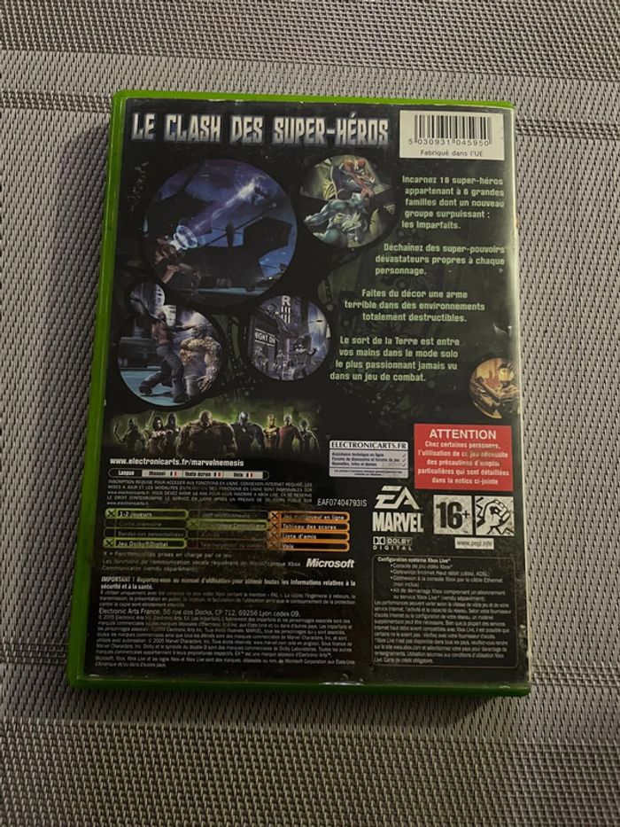 Marvel Nemesis L'avènement des imparfaits Jeu Xbox FR - photo numéro 3