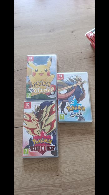 Lot jeux Pokémon Switch