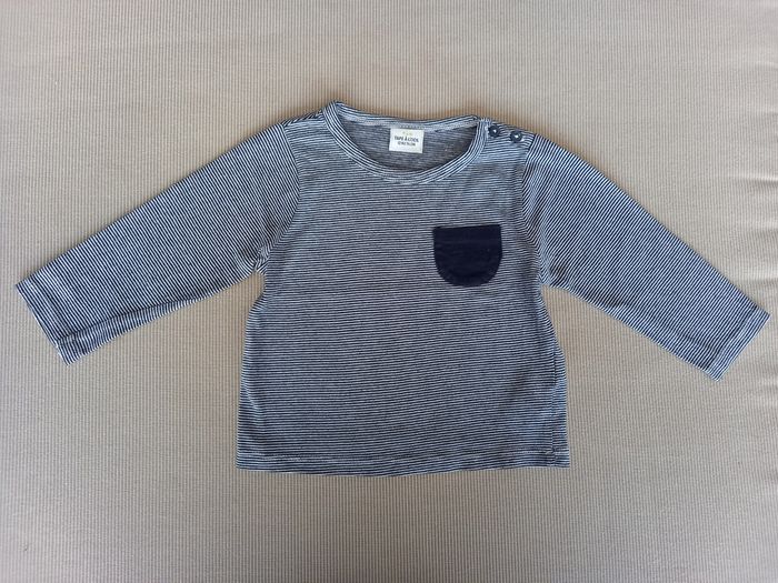 T-shirt manches longues Tape à l'Oeil garçon 12m 74cm