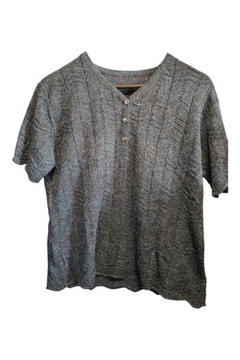 Pull manches courtes pailleté T42