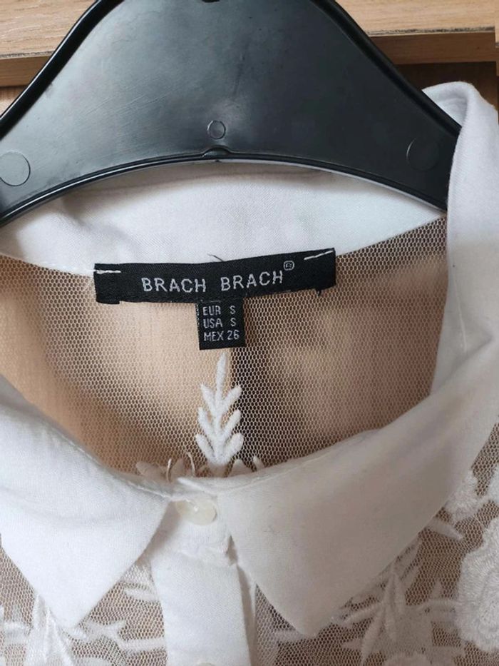 Chemise blanche élégante en dentelle - photo numéro 5