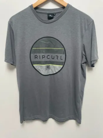 Grey T-shirt Rip Curl mens Size Small