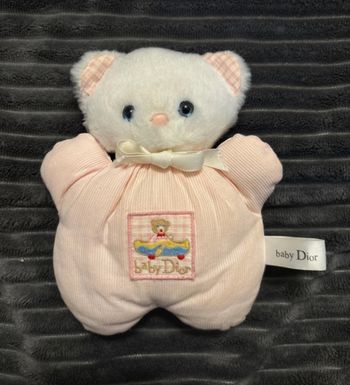 Peluche chat ourson Baby Dior