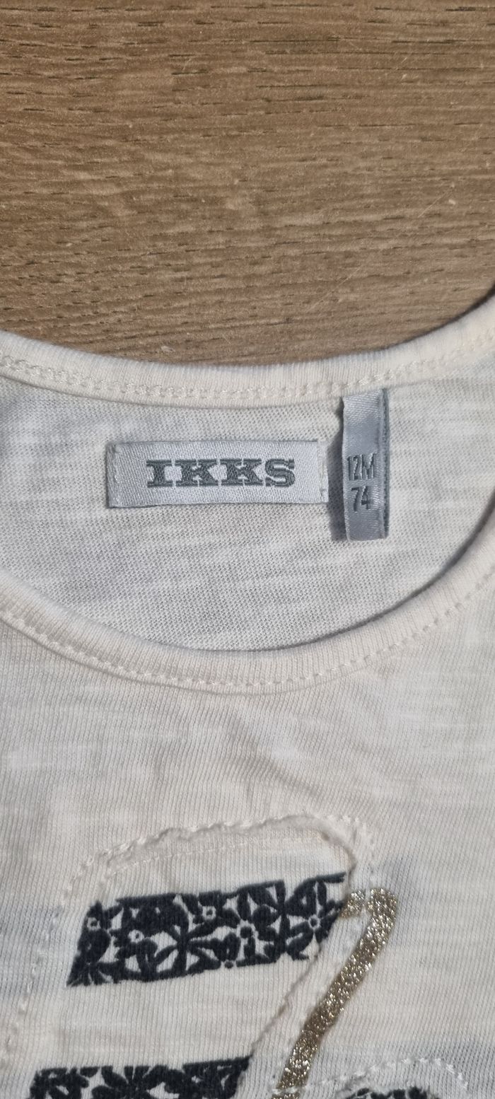 T-shirt MC IKKS 9 mois - photo numéro 5