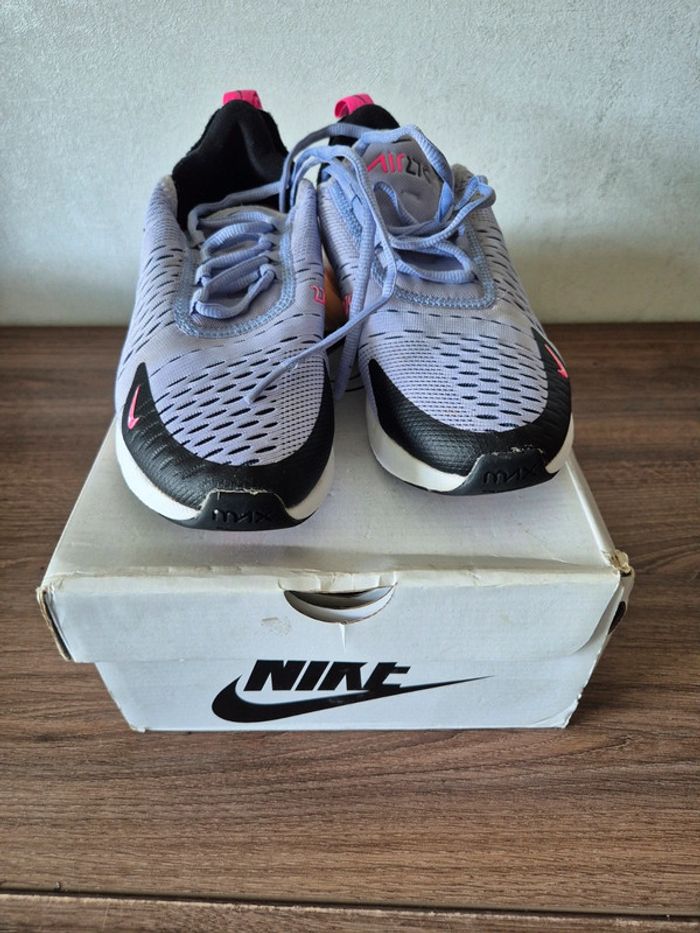 Nike air max 270 beurre purple violet - photo numéro 15