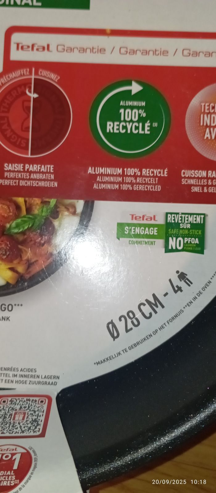 Poêle casserole Tefal tous feux neuf - photo numéro 5