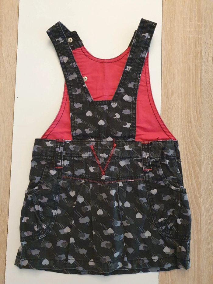 Salopette jupe Zara denim jean 2 ans 3 ans 98 cm - photo numéro 2