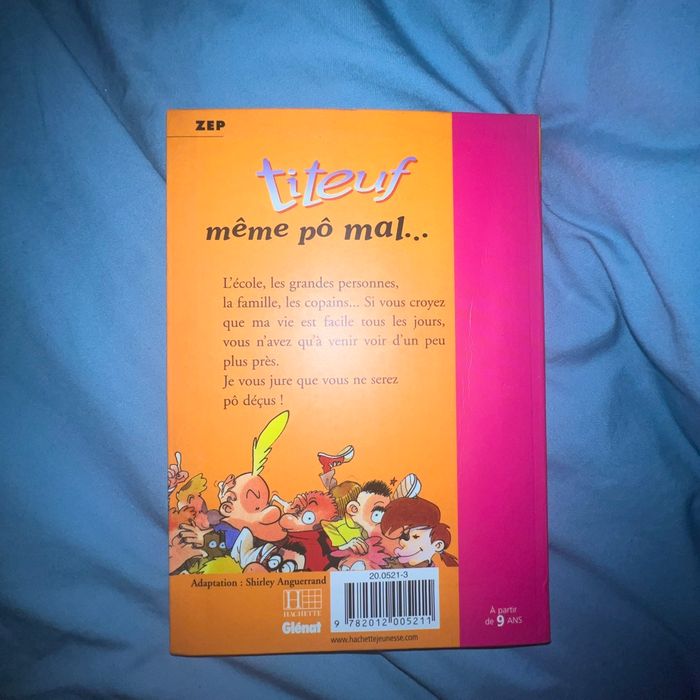 Livre titeuf pour enfant première lecture - photo numéro 2
