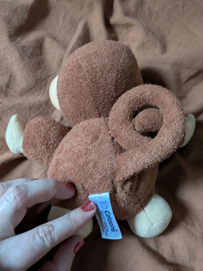 Moki le singe de Smoby - peluche poupée cotoons vintage - photo numéro 3