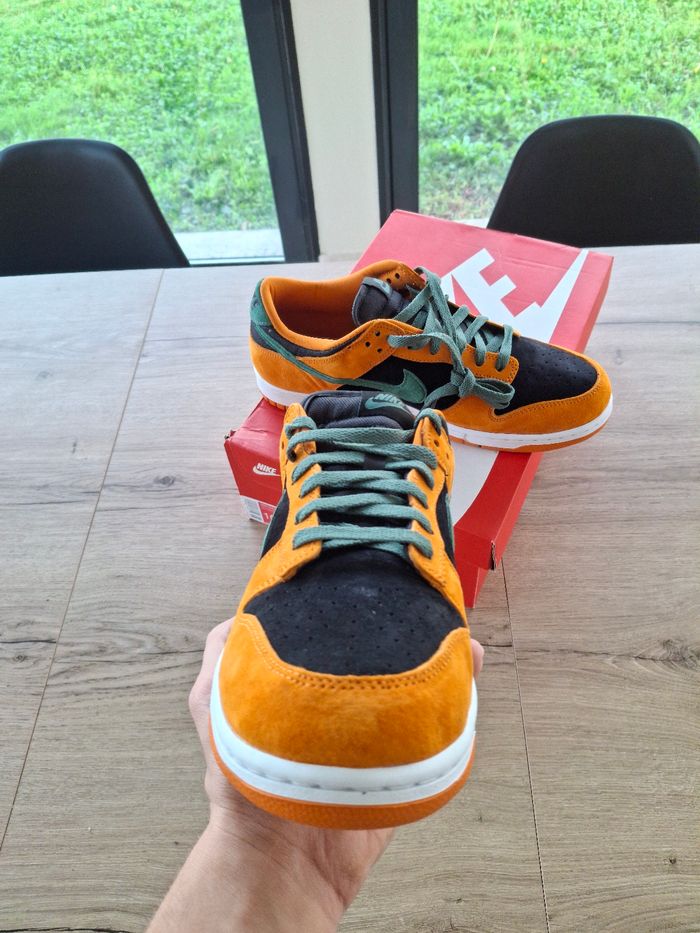 Nike Dunk Low Orange Taille 44,5 Neuve - photo numéro 3