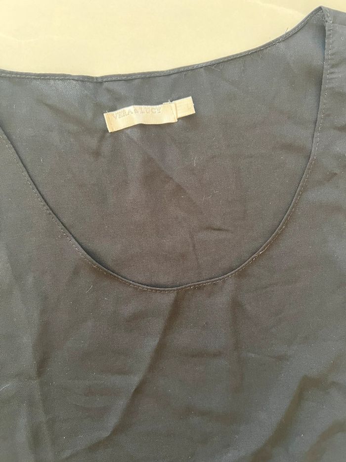 Debardeur fluide noir taille L - photo numéro 2