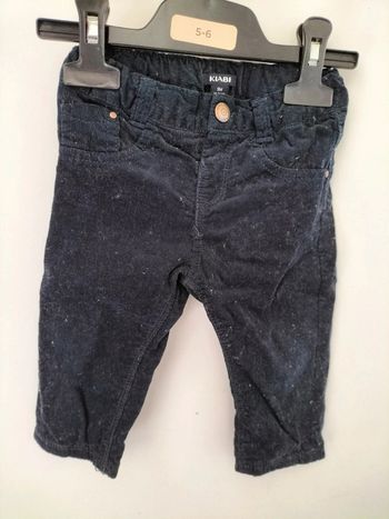 Pantalon velours 9 mois