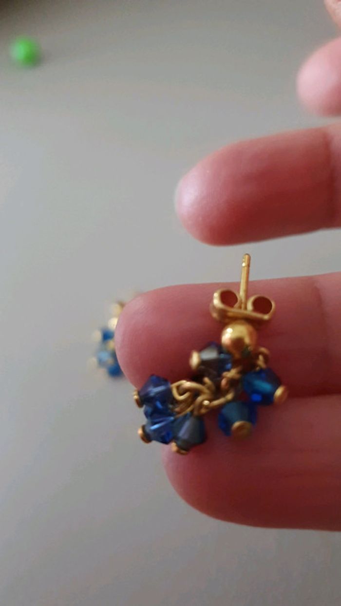 Lot de boucles d'oreilles vintage. - photo numéro 5