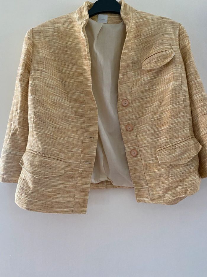 Blazer manches 3/4 Camaïeu Taille 38