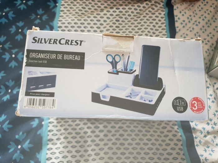 Organiseur de bureau Silvercrest NEUF - photo numéro 4