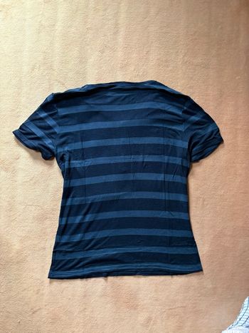 T-shirt basique à rayures xl h&m
