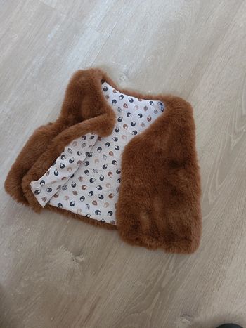 Gilet sans manches réversible