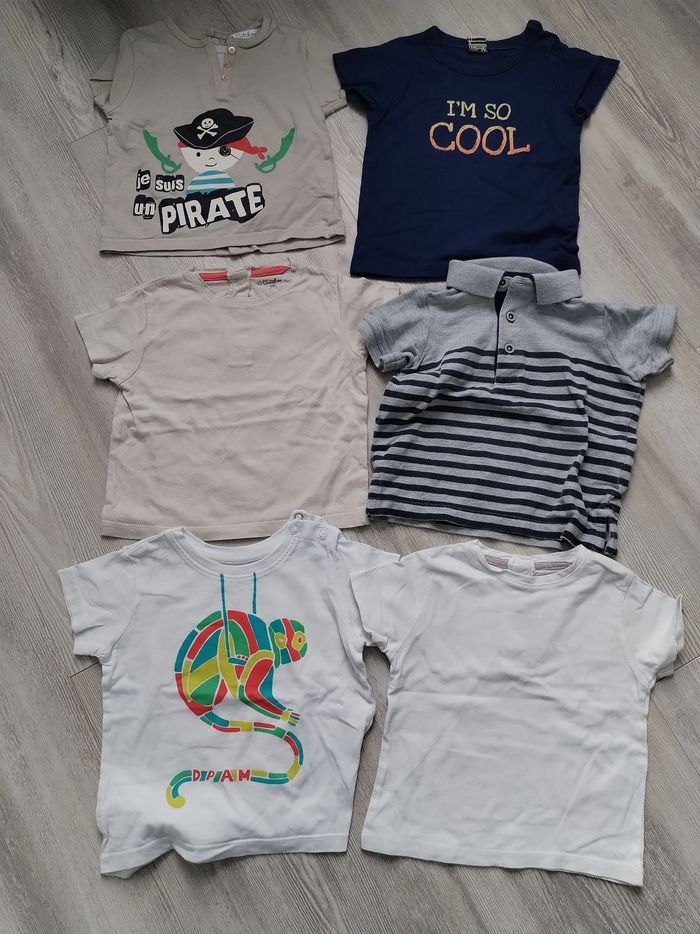 Lot de vêtements garçon taille 9 mois - photo numéro 2