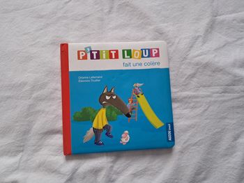 Livre P'tit loup fait une colère 