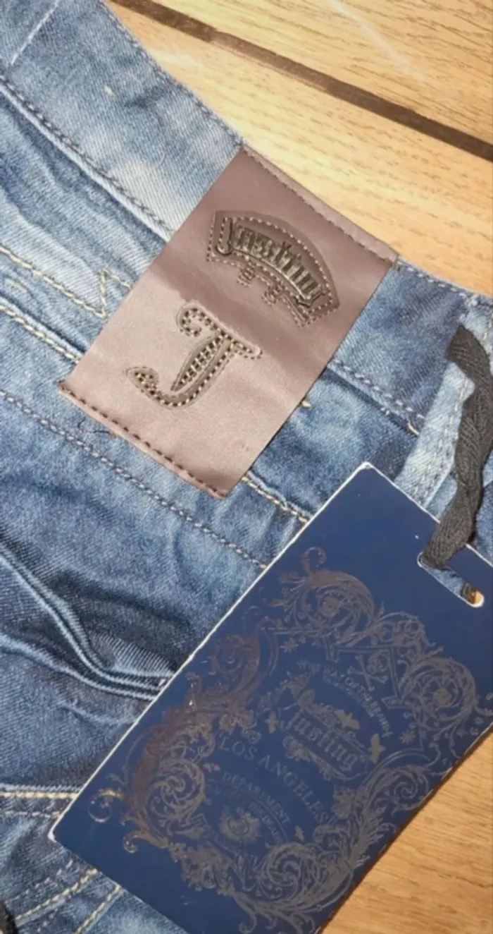 Jeans homme neuf Justing effet usé - photo numéro 12