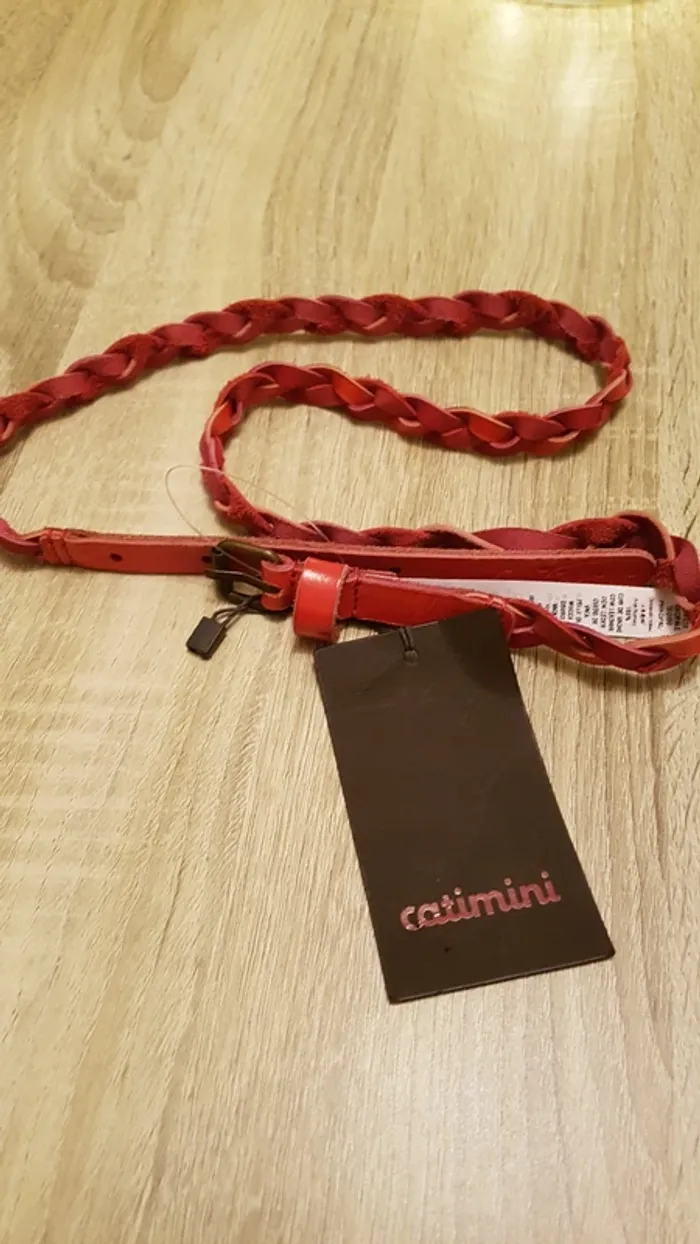 ceinture catimini neuve avec etiquette - photo numéro 3