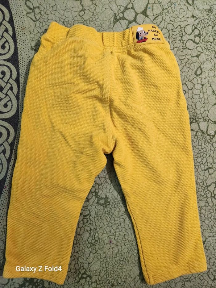 Pantalon jaune - photo numéro 3