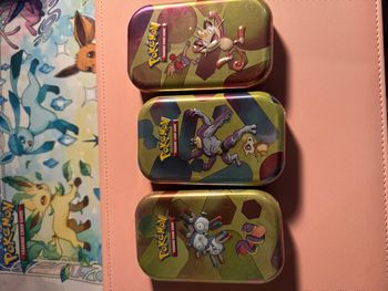 Lots de 3 mini tins 151 neuve scellé