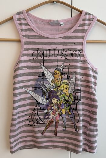 Débardeur Disney Fairies, taille 6 ans