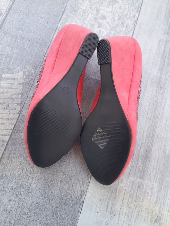 Escarpins à talon compensée et à sequins - O'Moda Libra Pop - photo numéro 10