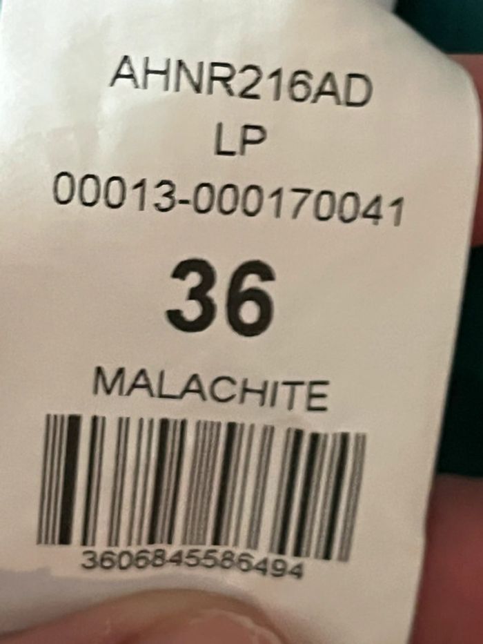 Robe bustier verte Naf Naf S comme neuve - photo numéro 5