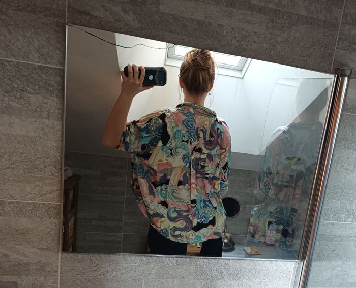 Chemise oversize à motifs - photo numéro 6
