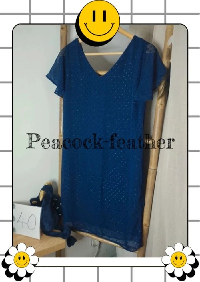 Robe bleue Kiabi 40 - photo numéro 8