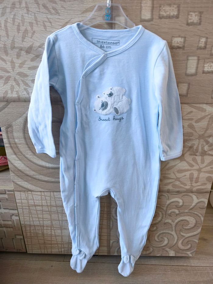 Pyjama ours sweat hugs 24 mois