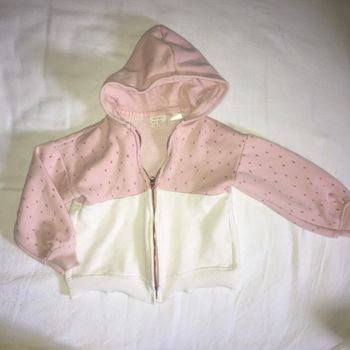 Pull zip capuche 3/4ans