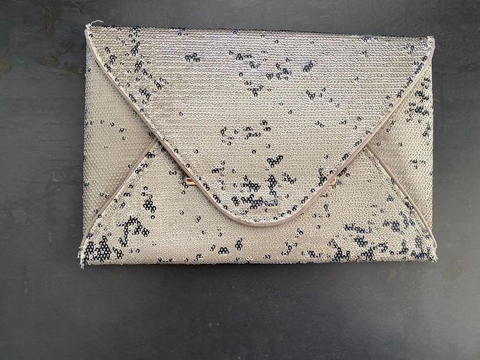 Pochette à sequins dorés Bcbgmaxazria - photo numéro 3