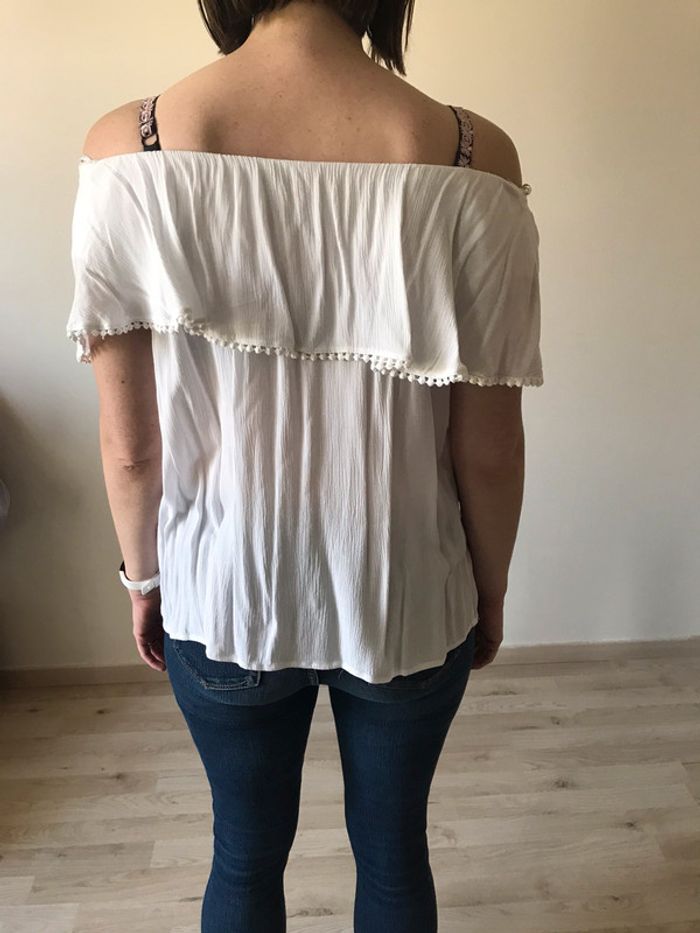 Haut blanc pimkie - photo numéro 3