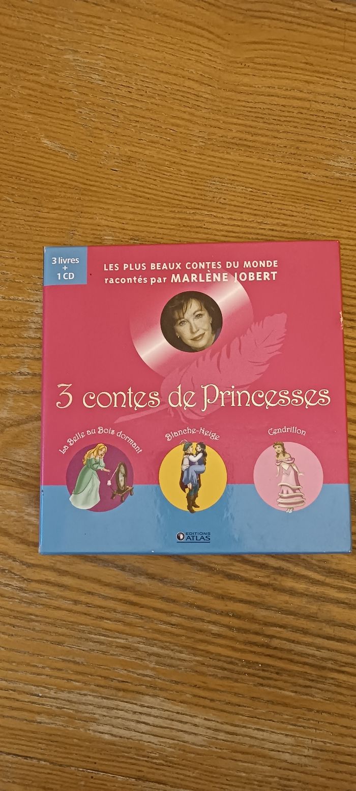 3 contes de princesses Marlène Jobert