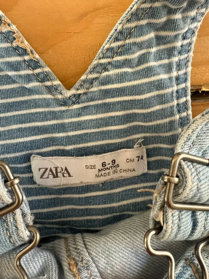 Salopette en jean Zara - photo numéro 4