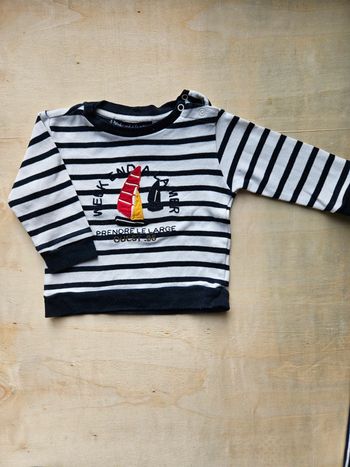 Pull / tee shirt week end a la mer
