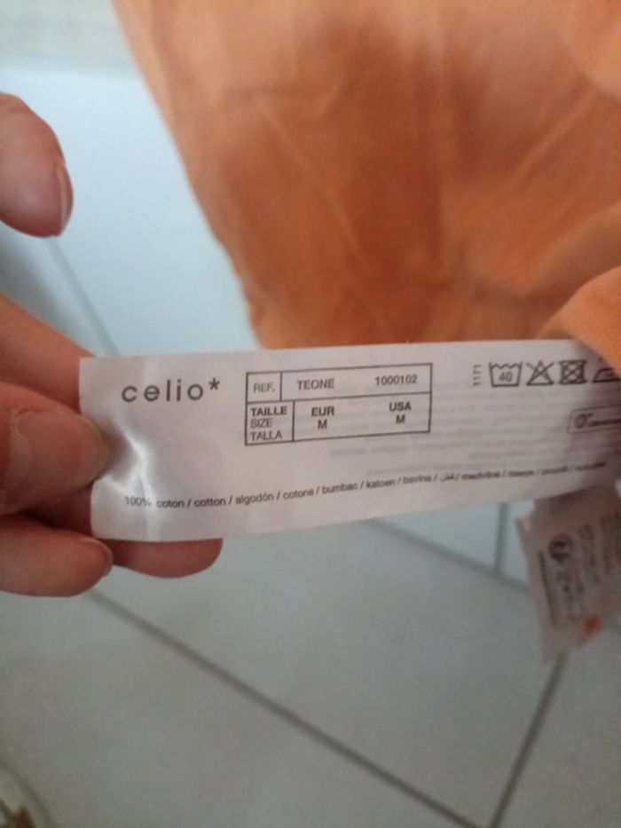 Polo orange - photo numéro 3