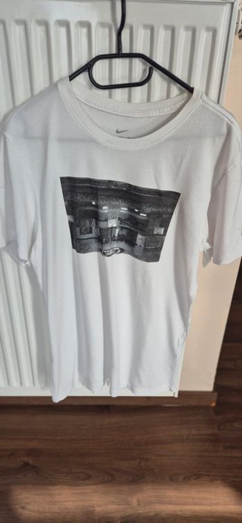 T shirt Nike M blanc