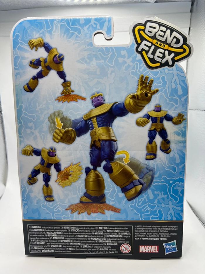 Figurine Thanos – Marvel Bend & Flex – Neuf - photo numéro 2