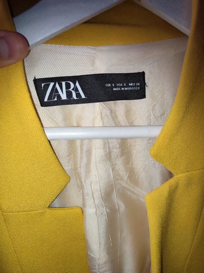 Veste mi longue Zara / blazer mi long Zara - photo numéro 3