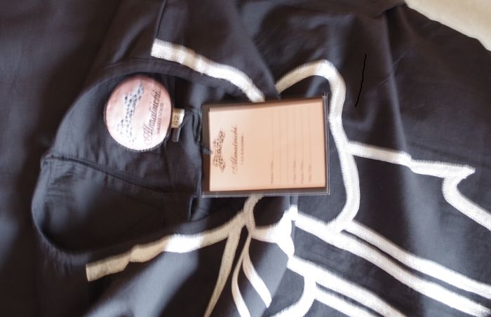 Almatrichi - Robe - motif brodé – beige T. 42 - photo numéro 9