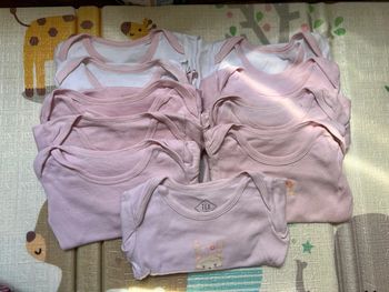 Lot de 10 bodies/ bodys manches longues