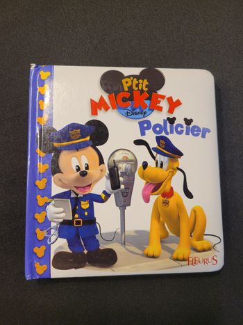 Livre p'tit mickey policier fleurus