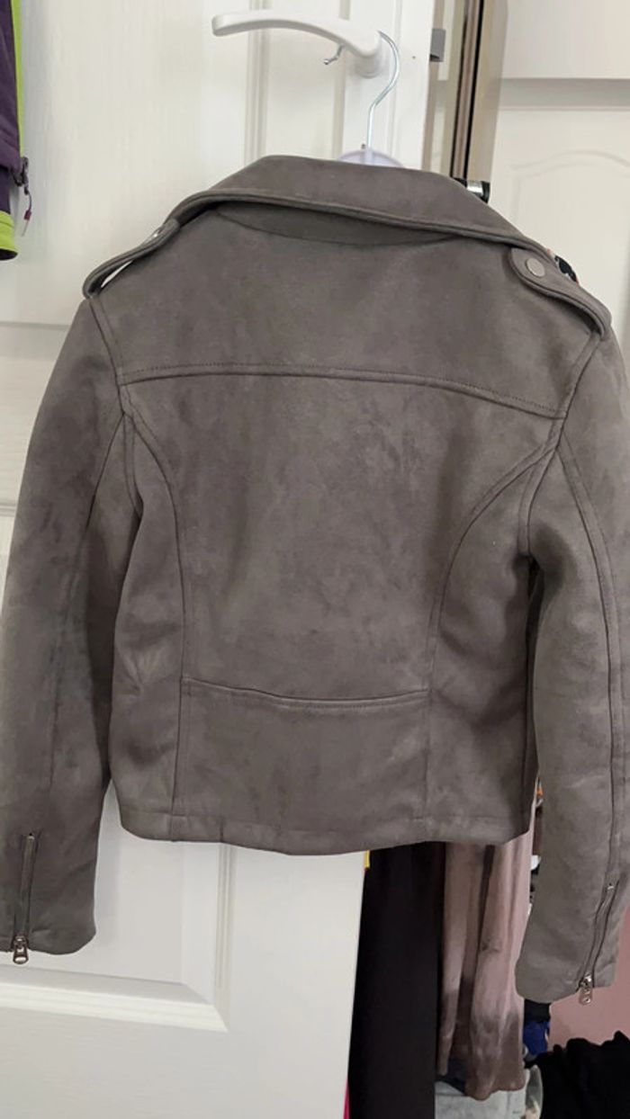 Blouson fille/ado  perfecto  xs neuf - photo numéro 4